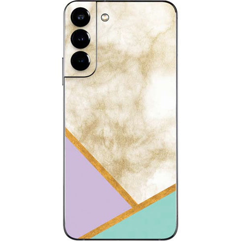 Angled Marble Galaxy S22 Plus Skin