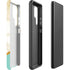 Angled Marble Galaxy S22 Ultra Pro Case