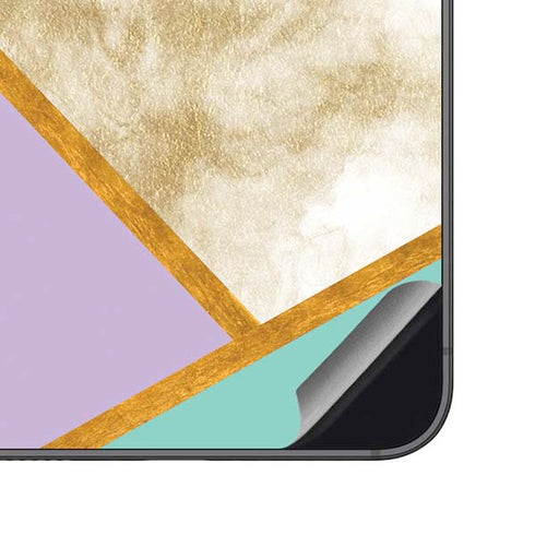 Angled Marble Galaxy S23 FE Skin