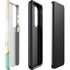 Angled Marble Galaxy S23 Plus Pro Case