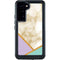 Angled Marble Galaxy S23 Plus Waterproof Case