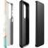 Angled Marble Galaxy S23 Pro Case