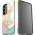 Angled Marble Galaxy S23 Pro Case