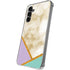 Angled Marble Galaxy S24 Plus Clear Case