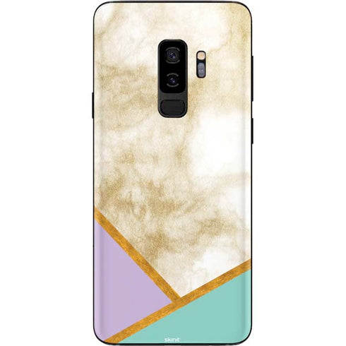 Angled Marble Galaxy S9 Plus Skin