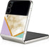 Angled Marble Galaxy Z Flip3 5G Skin