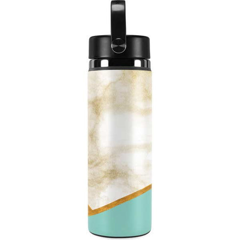 Angled Marble Hydro Flask 20oz Wide Mouth Skin