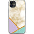 Angled Marble iPhone 11 Clear Case