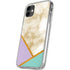 Angled Marble iPhone 11 Clear Case