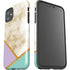 Angled Marble iPhone 11 Impact Case