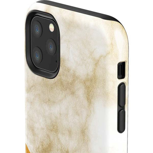 Angled Marble iPhone 11 Pro Max Impact Case