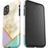 Angled Marble iPhone 11 Pro Max Impact Case