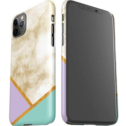 Angled Marble iPhone 11 Pro Max Lite Case