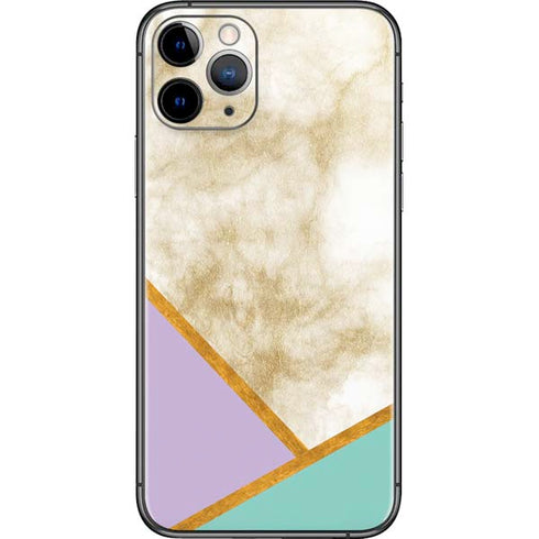 Angled Marble iPhone 11 Pro Skin