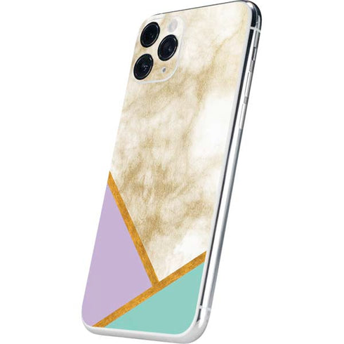 Angled Marble iPhone 11 Pro Skin