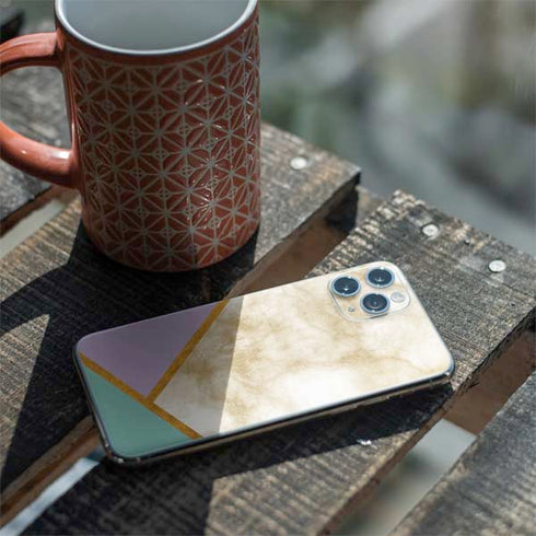 Angled Marble iPhone 11 Pro Skin