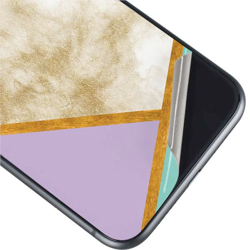 Angled Marble iPhone 11 Skin