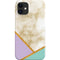 Angled Marble iPhone 12 Mini Lite Case