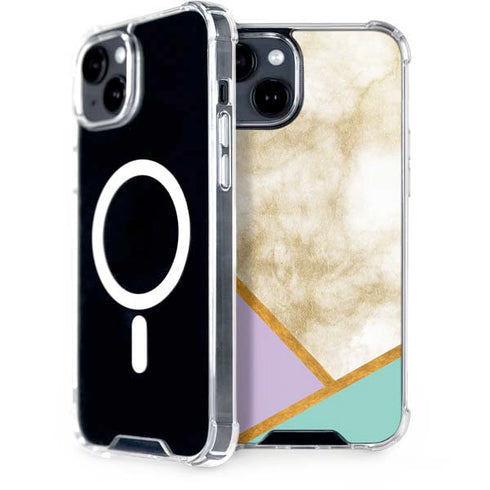 Angled Marble iPhone 13 MagSafe Case