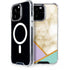 Angled Marble iPhone 14 Pro Max MagSafe Case