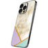 Angled Marble iPhone 14 Pro Max Skin