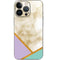 Angled Marble iPhone 15 Pro Skin