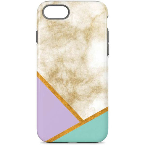 Angled Marble iPhone 7 Pro Case