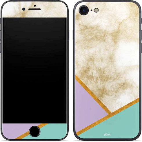 Angled Marble iPhone 7 Skin