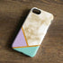 Angled Marble iPhone 8 Pro Case