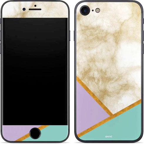 Angled Marble iPhone 8 Skin