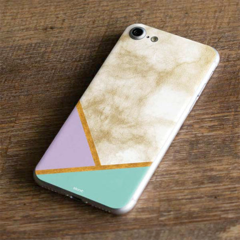 Angled Marble iPhone 8 Skin