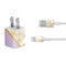 Angled Marble iPhone Charger (5W USB) Skin