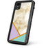Angled Marble iPhone XR Waterproof Case