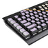 Angled Marble K95 RGB PLATINUM Mechanical Gaming Keyboard Skin