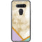 Angled Marble LG K51/Q51 Clear Case