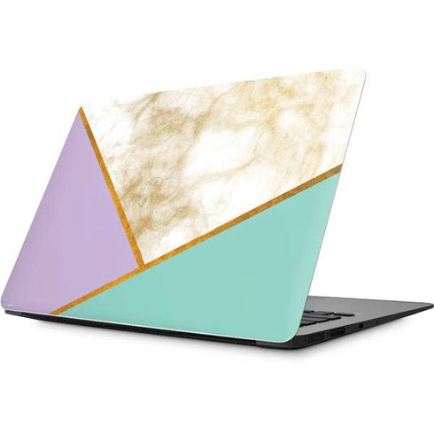 Angled Marble Apple MacBook Skin