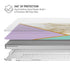 Angled Marble MacBook Air 13in M1 (2021) Case plus Skin