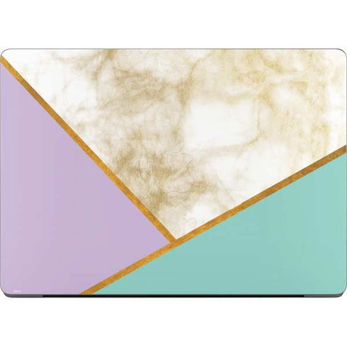 Angled Marble MacBook Pro 14in (2021-24) Skin