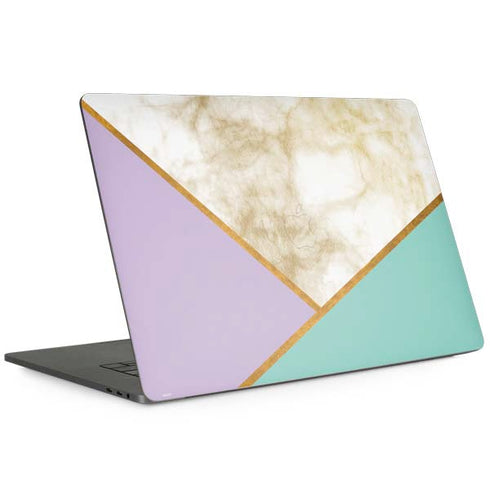 Angled Marble Apple MacBook Pro 15-inch Skin