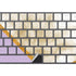 Angled Marble Magic Keyboard with Numeric Keypad Skin