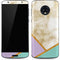 Angled Marble Moto G6 Skin