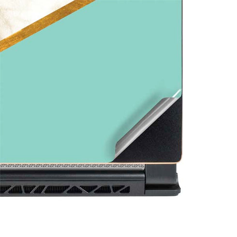 Angled Marble MSI GS65 Stealth Laptop Skin