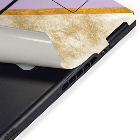Angled Marble Nintendo Switch Bundle Skin