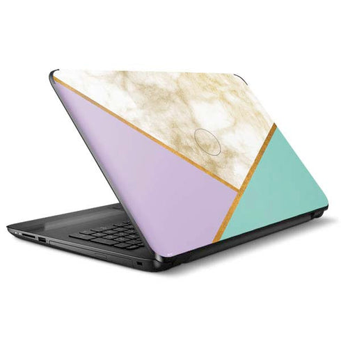 Angled Marble HP Notebook Skin