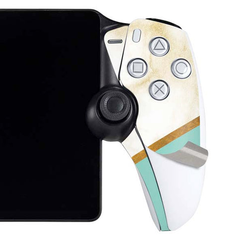 Angled Marble PlayStation Portal Remote Player Skin