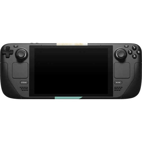 Angled Marble Steam Deck Handheld Gaming Computer Skin