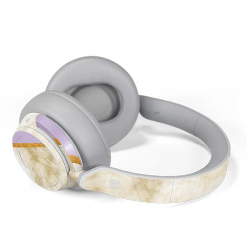 Angled Marble Surface Headphones Skin