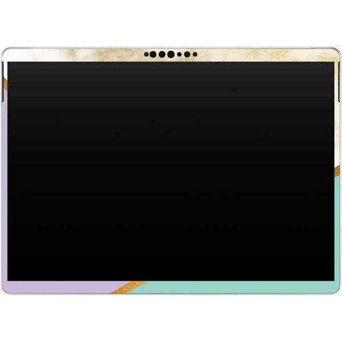 Angled Marble Surface Pro 9 Skin