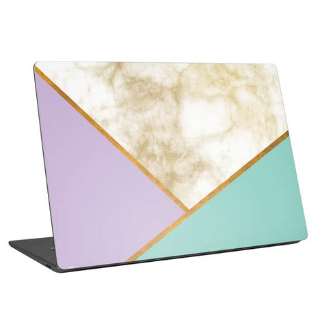 Angled Marble Universal Laptop 15in (12.2 x 8.8in) Skin