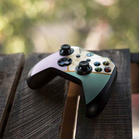 Angled Marble Xbox One X Controller Skin